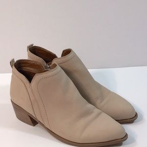 Blush Franco Sarto Booties 8.5